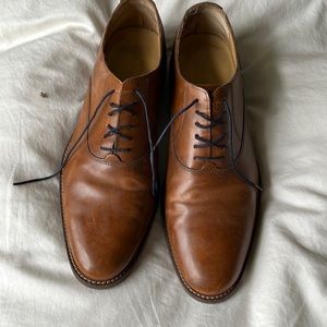 Men Cole Haan Grand OS Madison C12849 Tan/Brown Leather Lace Up Oxford Shoe 9M